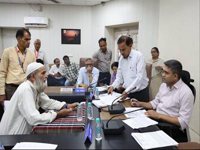 Collector Listens to Citizens' Grievances at Jan Sunwai